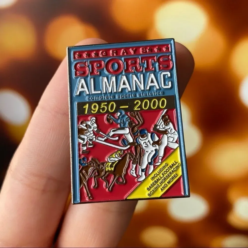 Back to the Future Almanac Pin/ Brooch